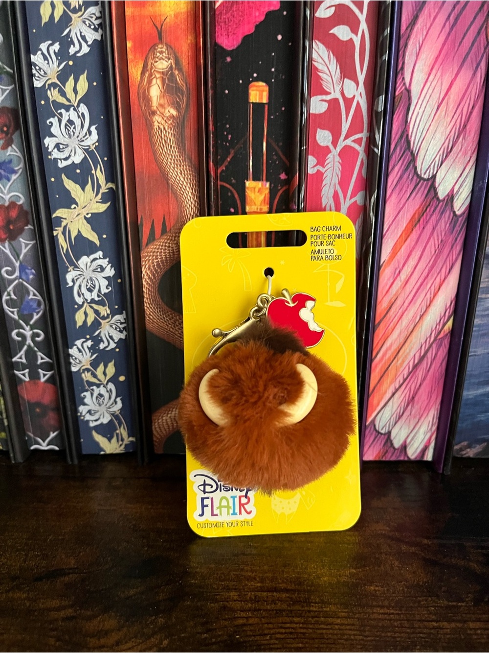 Disney Parks Flair Pumba Keychain New